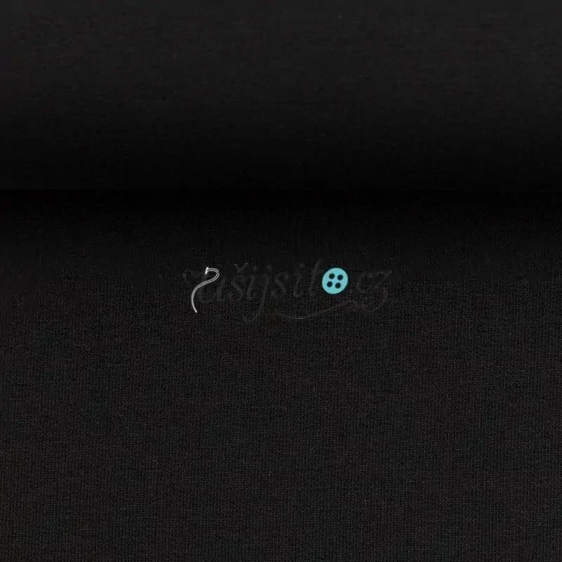 Teplákovina jednobarevná černá