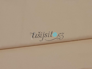 Bavlna pastelová žlutá (vanilková)