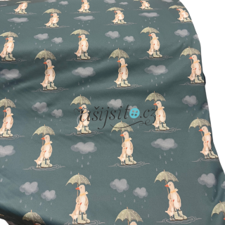 Softshell zimní mummy duck teal