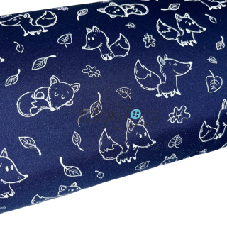 Softshell zimní reflexní lišky