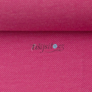 Úplet vzhled jeans pink